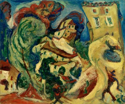 Chaim Soutine, Landscape near Cagnes by Chaim Soutine